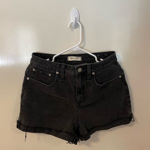 Madewell Curvy High Rise Denim Shorts